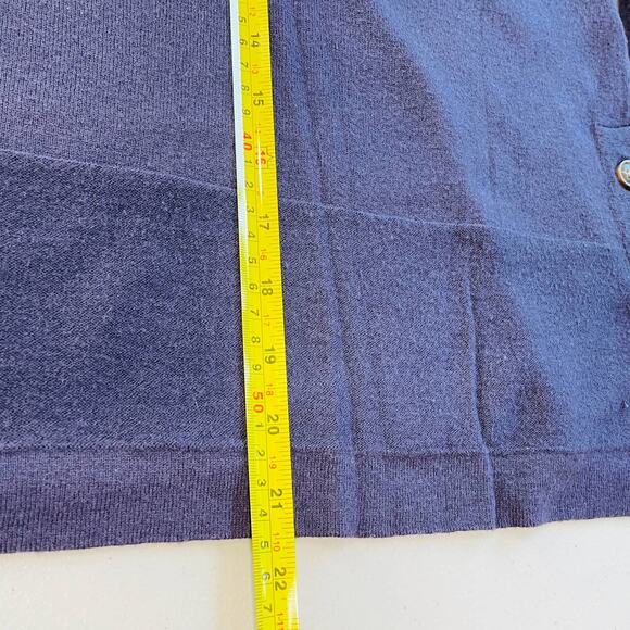 White Stuff Purple Wool Blend Button Sides Scoop Neck Long Sleeve UK Sweater 8 - Picture 11 of 11